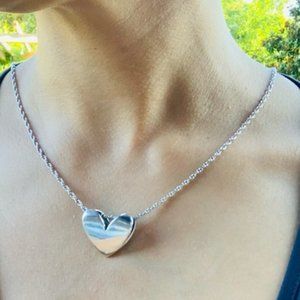 James Avery rare & retired heart pendant 925